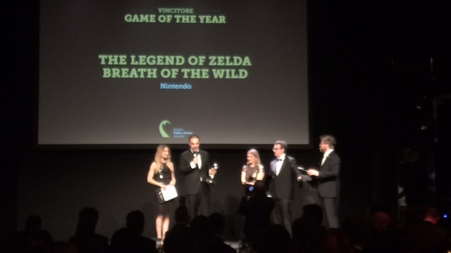 Italian Video Game Awards, Zelda: Breath of the Wild videogioco dell’anno