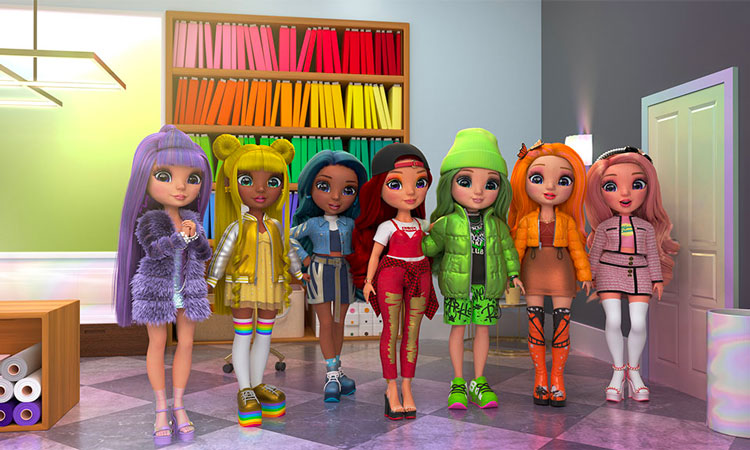 La Serie Animata Rainbow High Arriva Su Netflix E Duesseit