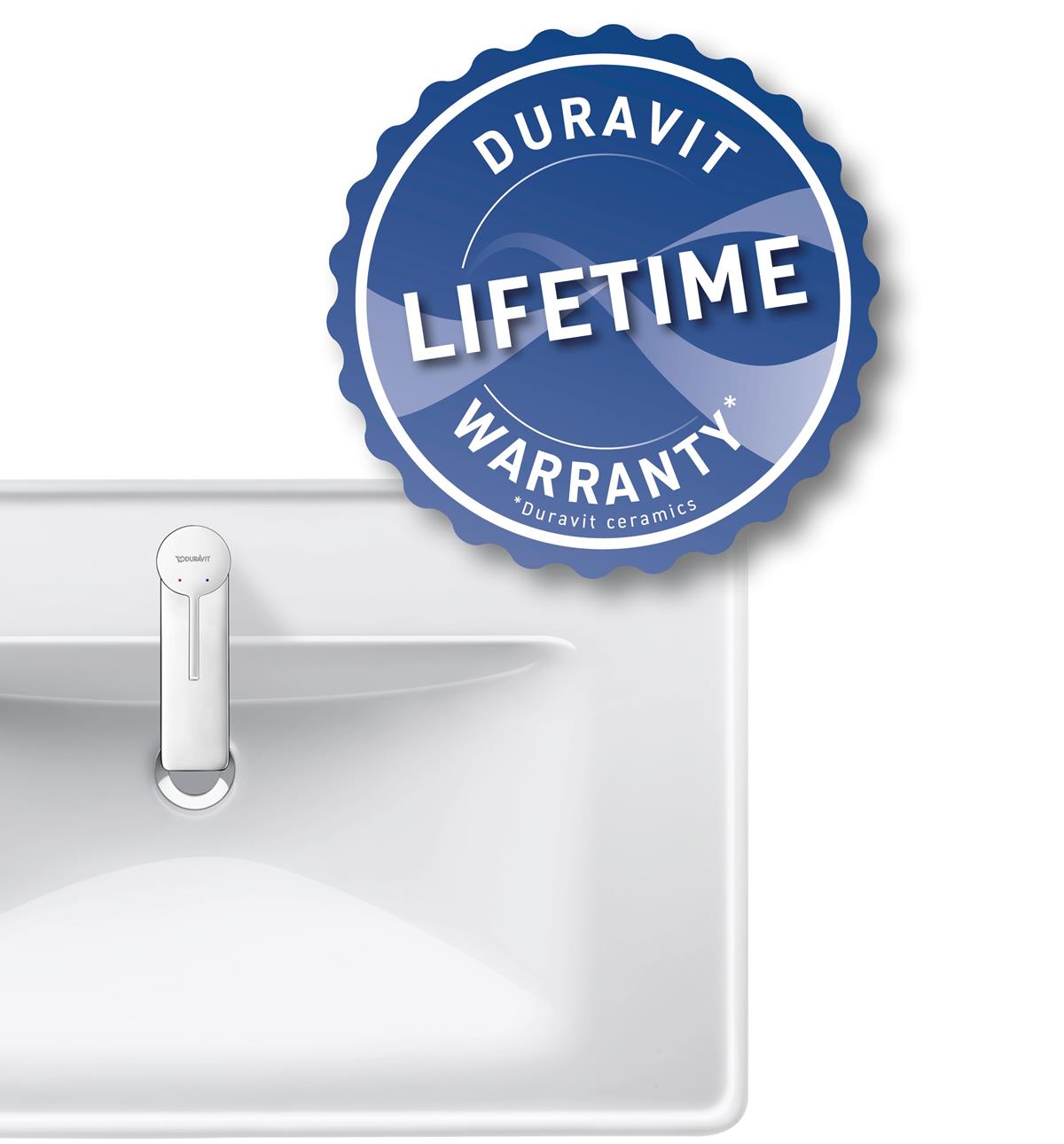 Duravit offre una garanzia a vita per le sue ceramiche