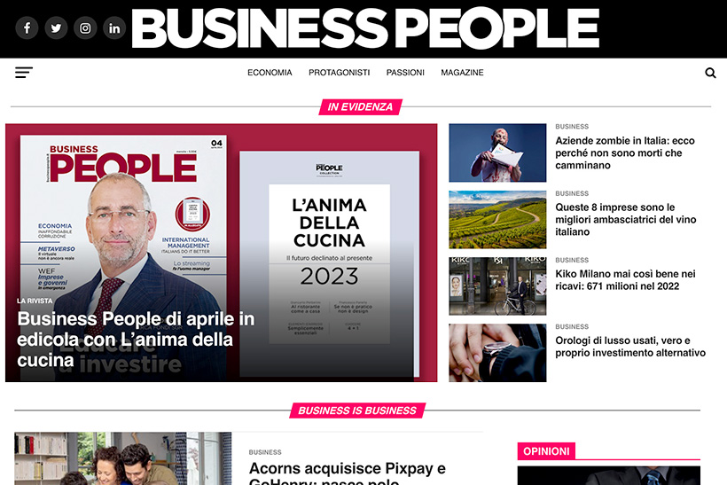 Nuovo look per Businesspeople.it