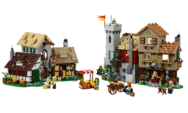 LEGO Piazza della città medievale, rivelato il nuovo set a effetto nostalgia