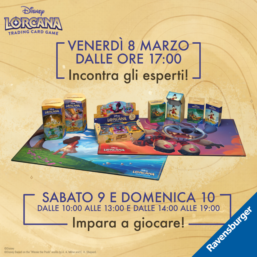 come si gioca a disney lorcana